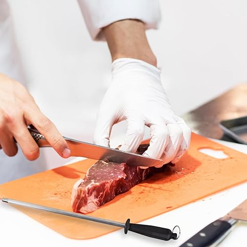 Miniatura 6 de Home Basics KS44546 - Afilador de cuchillos de acero inoxidable, tamaño único, color negro