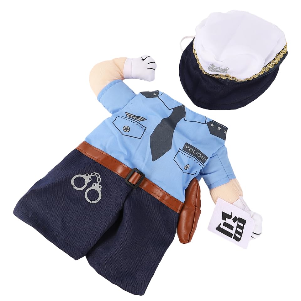 Disfraz Policía para Perro Talla S miniatura 1