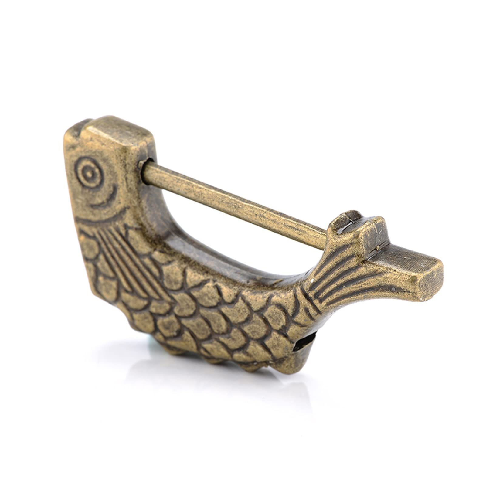 Verrou rétro en alliage de zinc pour boîte à bijoux antique