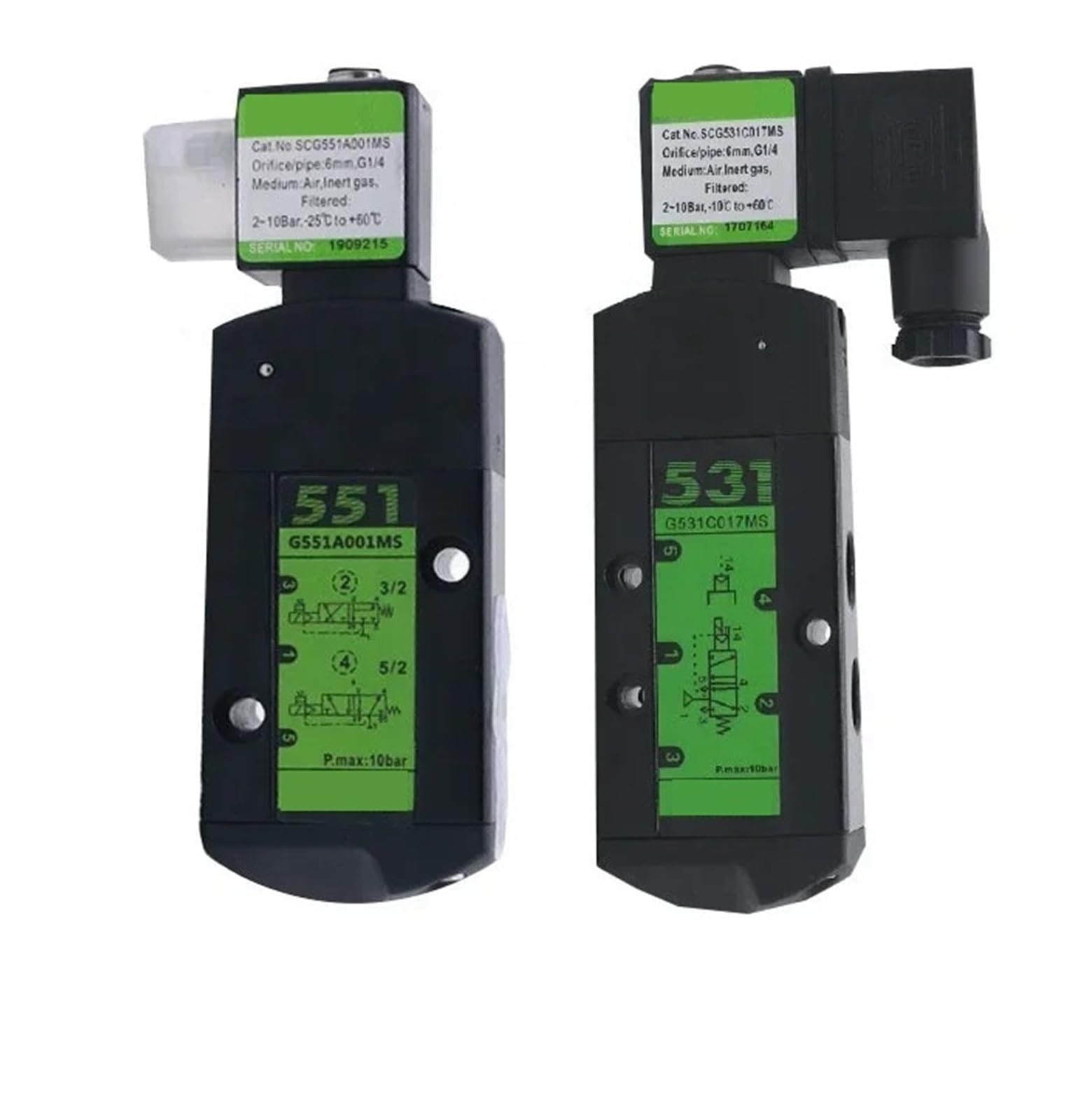 Électrovanne G551A001MS G531C001MS G531C017MS EF8551 pour automatisme