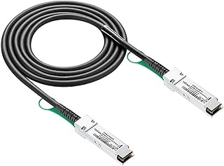 40G QSFP+ DAC Cable - 40GBASE-CR4 Passive Direct Attach Copper Twinax QSFP Cable for Juniper EX-QSFP-40GE-DAC-5M Devices, 5-Meter(6.5ft)