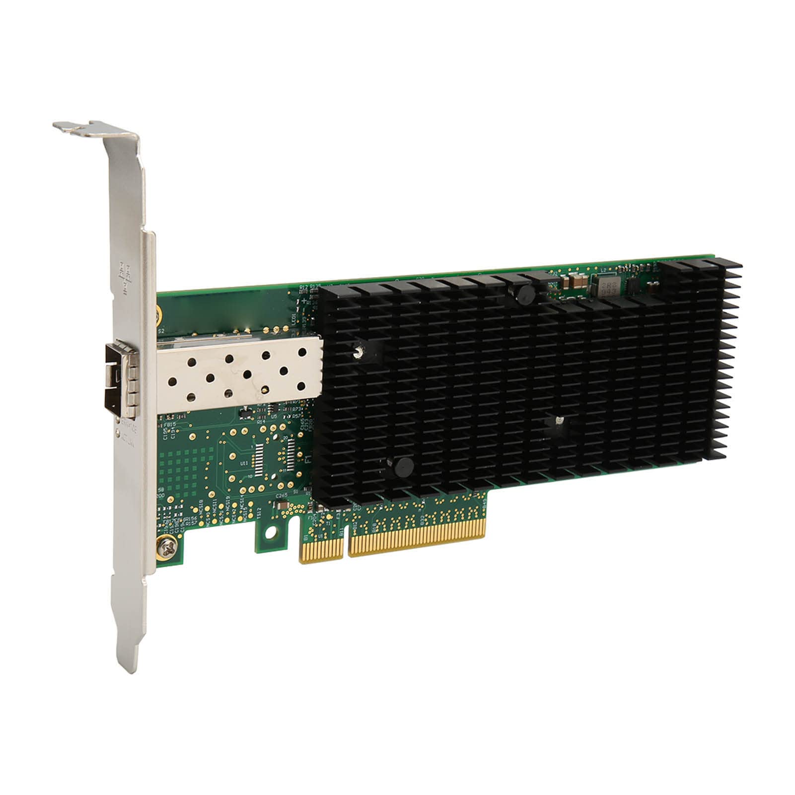 Carte Réseau Gigabit à Port Unique 25G, Carte Réseau Fibre PCIe X8