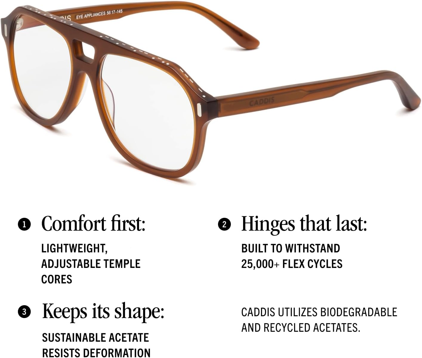 CADDIS Root Cause Analysis Unisex Reading Glasses with Magnification