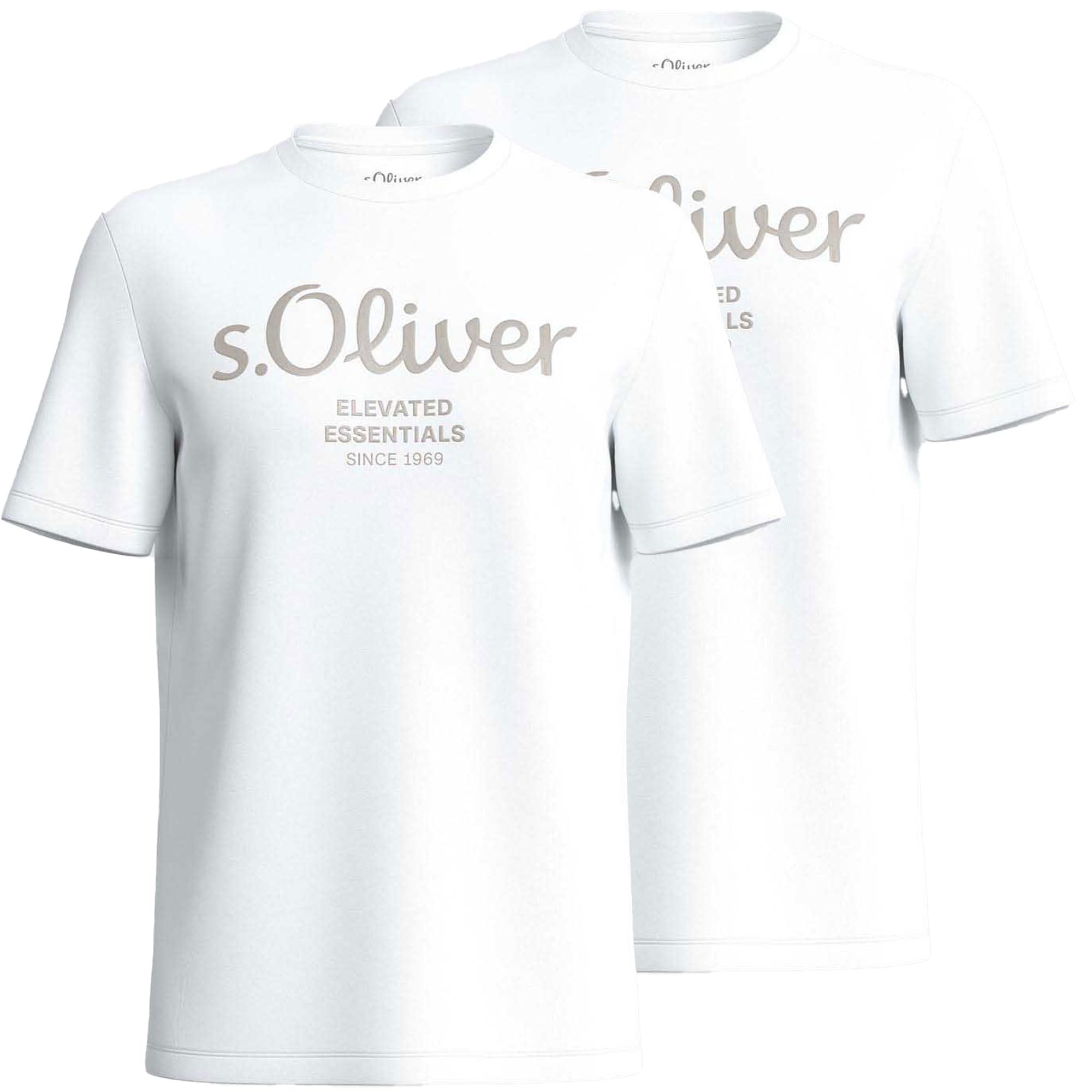 s.Oliver Herren T-Shirt mit Logodruck (DE/NL/SE/PL