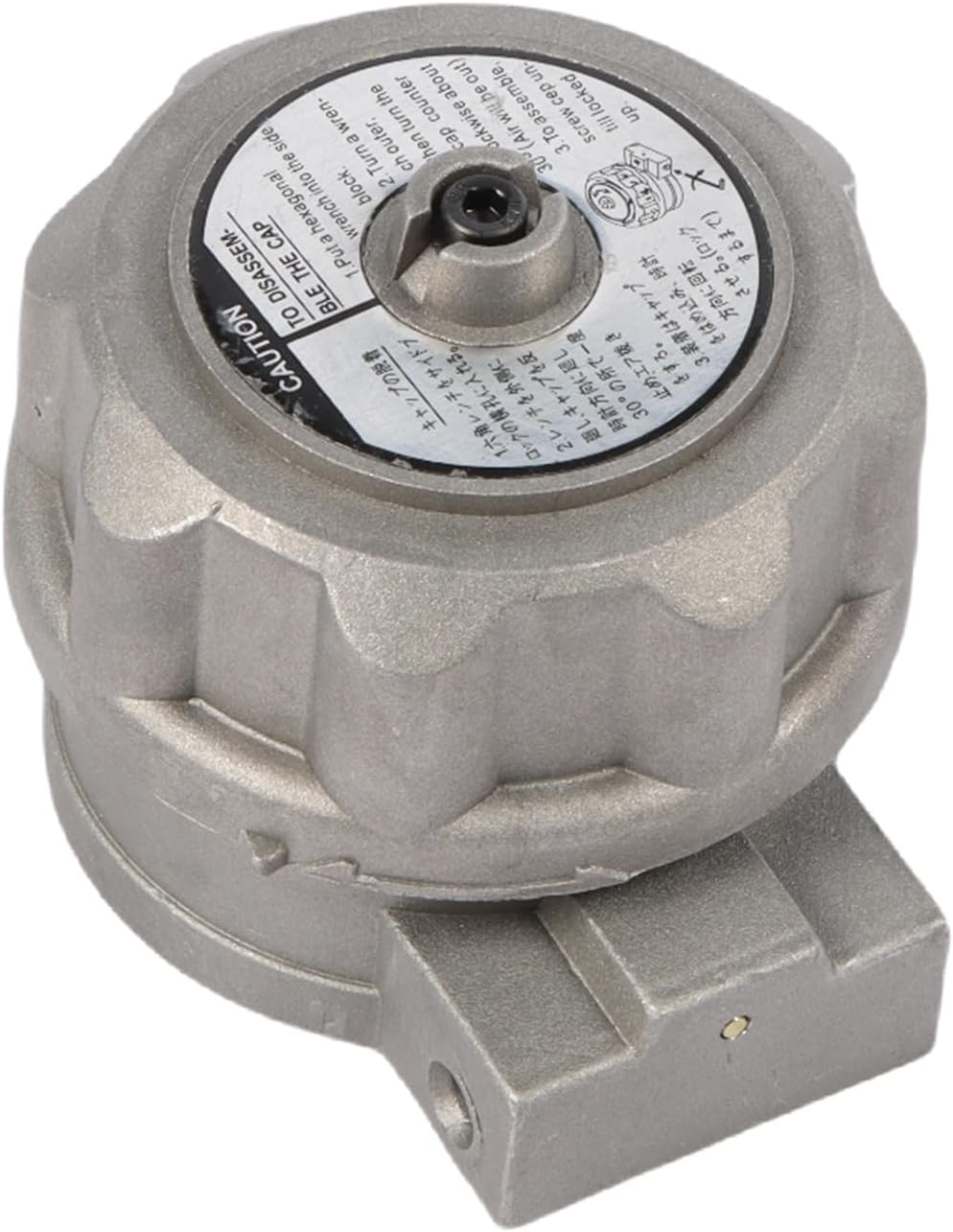 SINOCMP 4178684 4222874 4326285 Hydraulic Tank Oil Cap with Seat Base for Hitachi Excavator ZAX200 EX100-5 EX120-5 & for John Deere Excavator 110 230 370 2054
