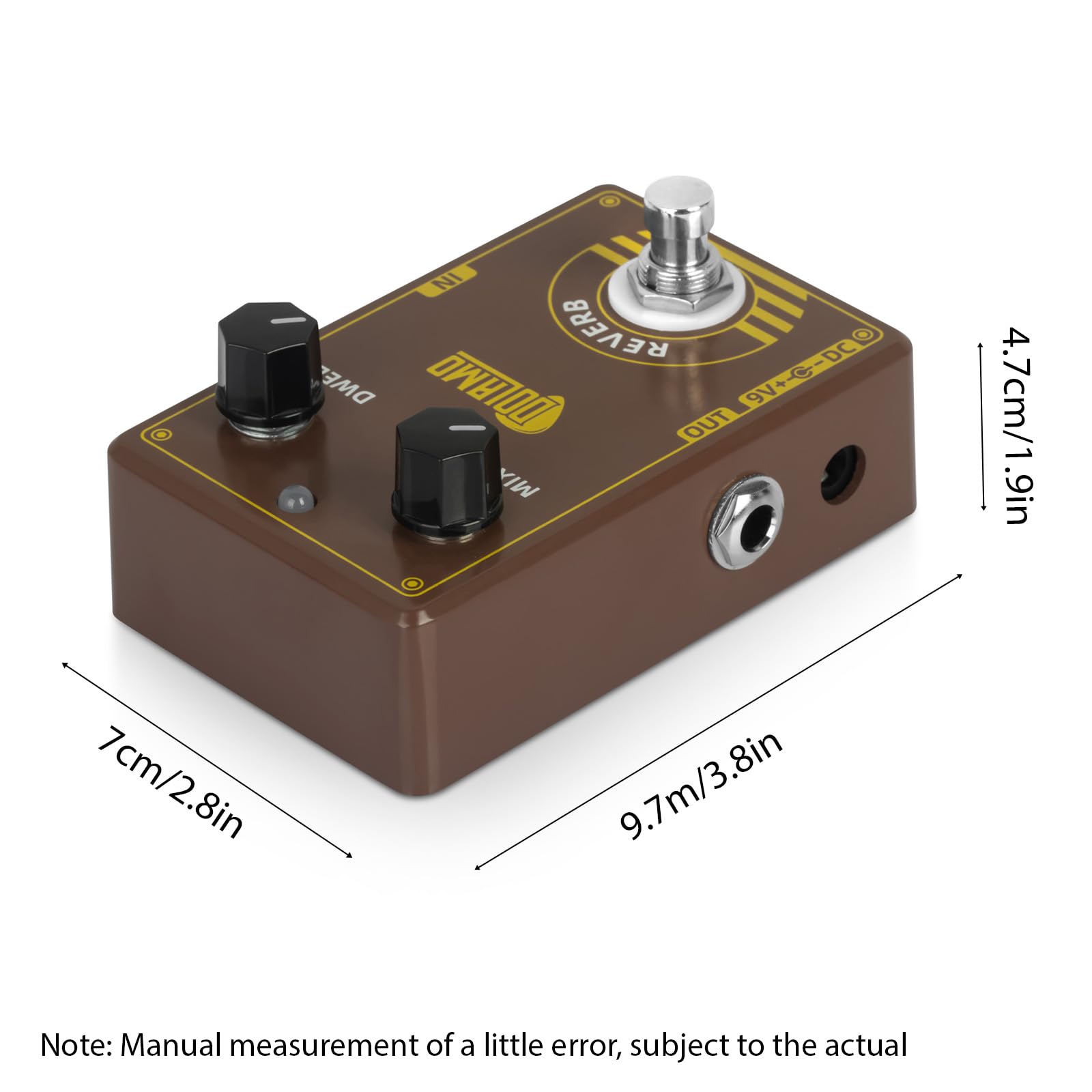 Amazon.co.jp: ミニギターリバーブエフェクター HXBEE リバーブ ギター