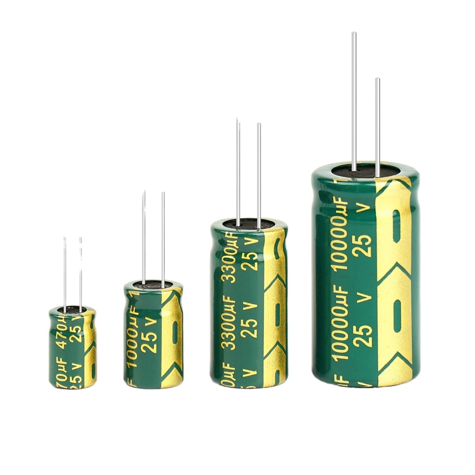 Condensateur aluminium 25V CAALO pour redonner vie à vos appareils électriques en panne