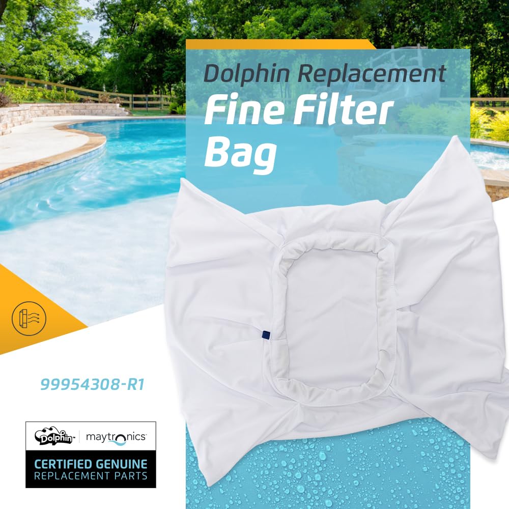 Amazon.com: Dolphin Genuine Replacement Part — Fine Filter Bag  
