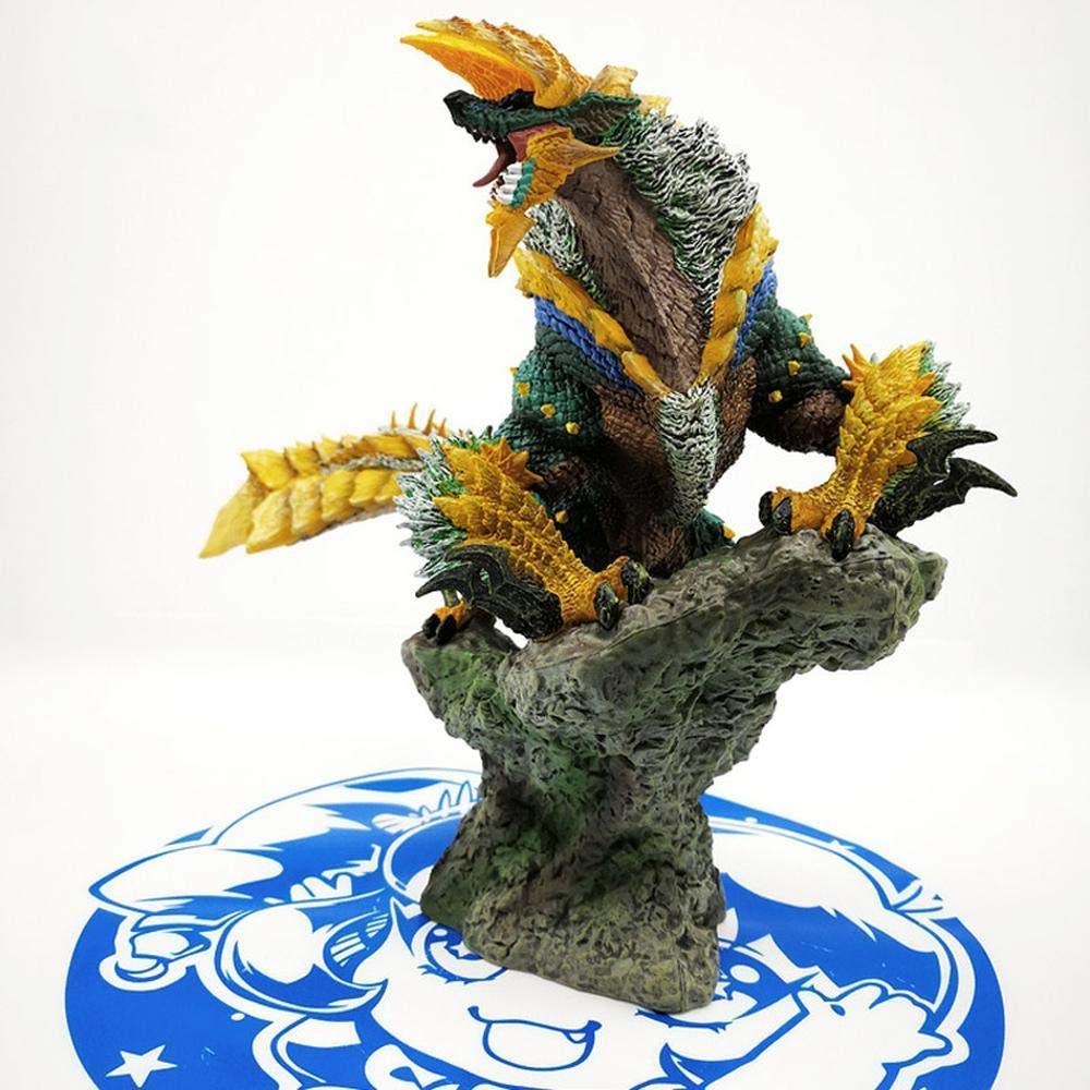 MVFIGURINE Monster hunter world MHW XX thunder Wolf dragon prison Wolf subspecies action figure collection decoration kids toy gift Jin Ouga-Jin_Ouga ( Color : Jin Ouga )
