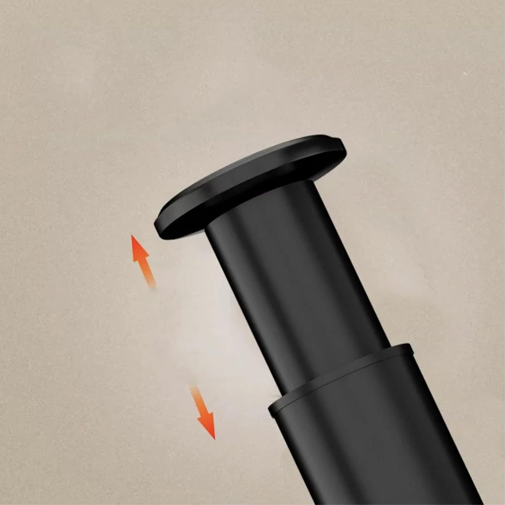 Piezas Patas para Muebles Altura Regulables,Piernas de Redondas de Metal,Pies para Mesas Acero Inoxidable,para Mesa de Comedor,Altura Ajustable de 0-1O mm,con Tornillos (300mm,Black)