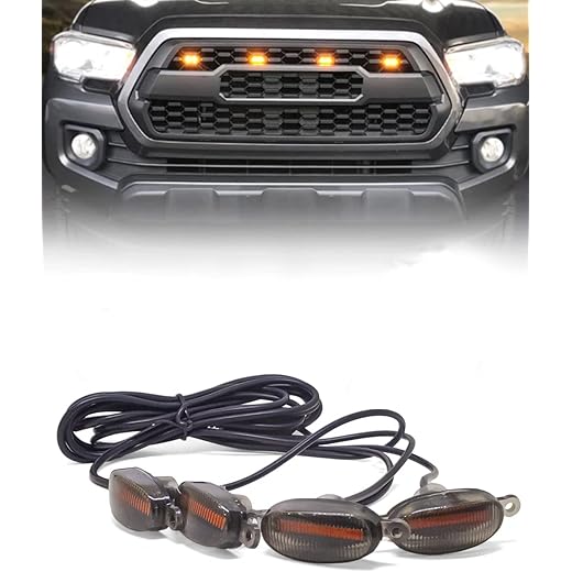 FABTEC 4X4 Daytime Running Light Set of 4 Pcs