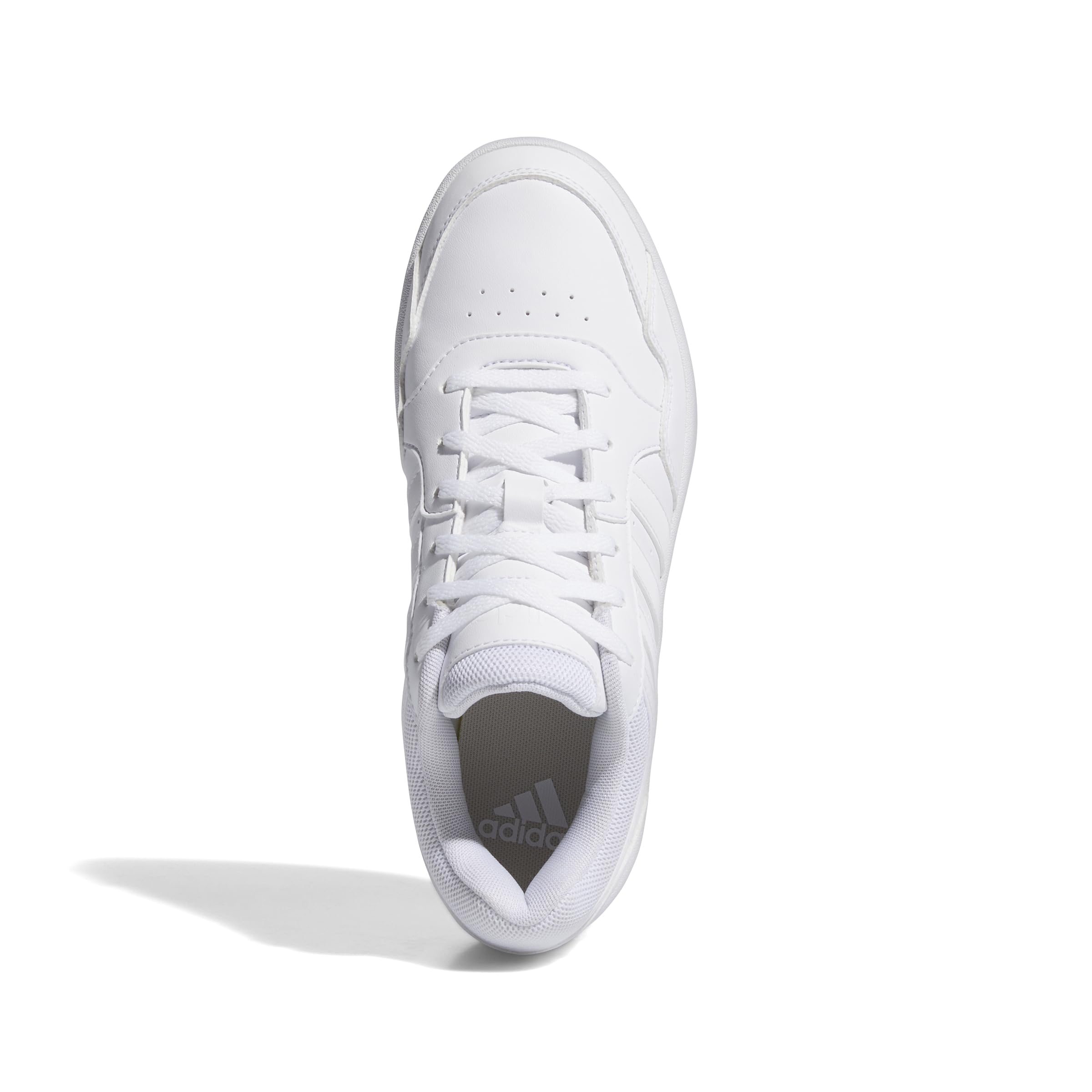 adidas Hoops 3.0 Bold Shoes, Zapatillas de Deporte Mujer, Cloud White Cloud White Dash Grey, 38 2/3 EU
