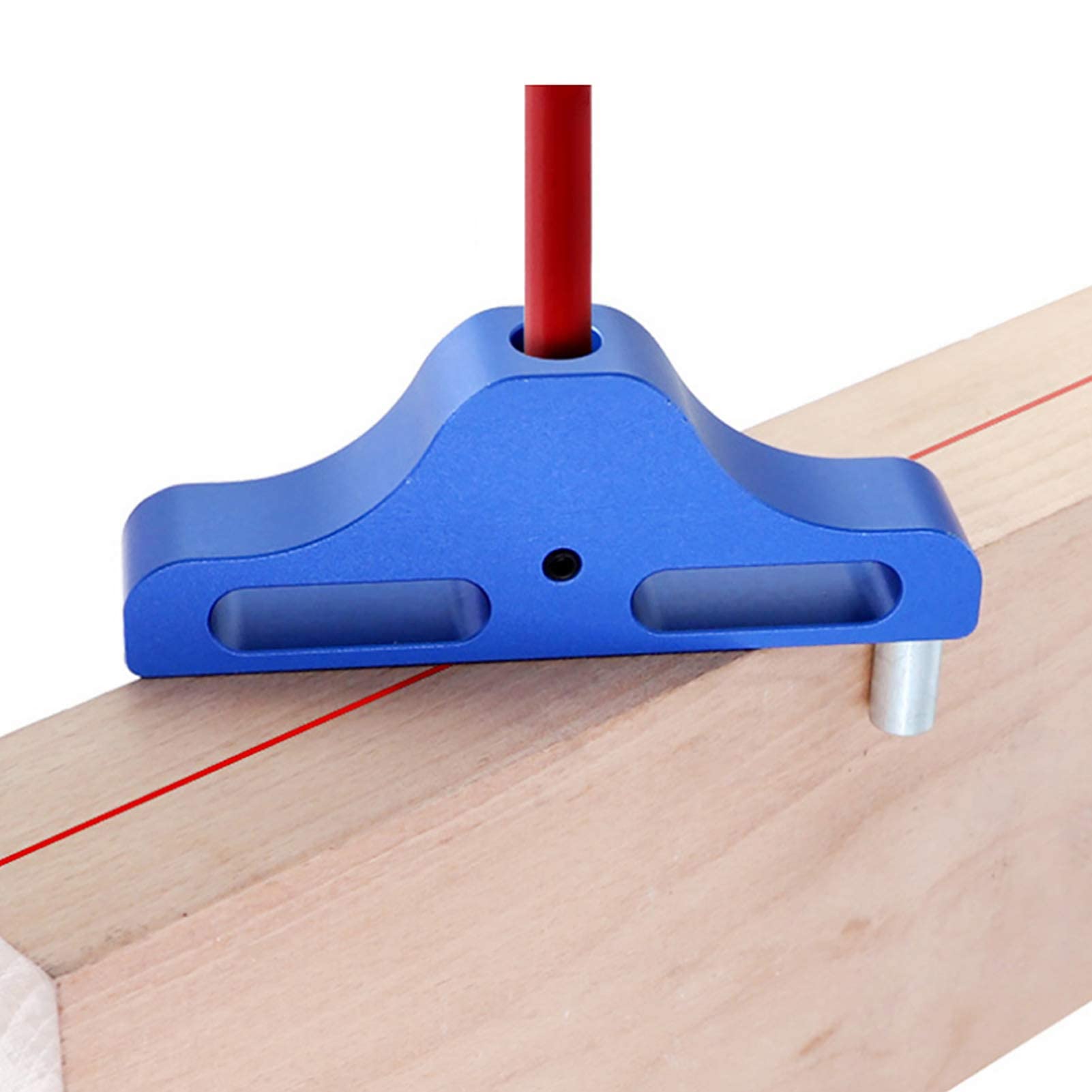 Amazon.com: Center Scriber Marking Tool, 95MM Aluminum Alloy Woodworking  Marking Center Finder Tool Wood Scribe Marking Gauge(Blue) : Tools & Home  Improvement