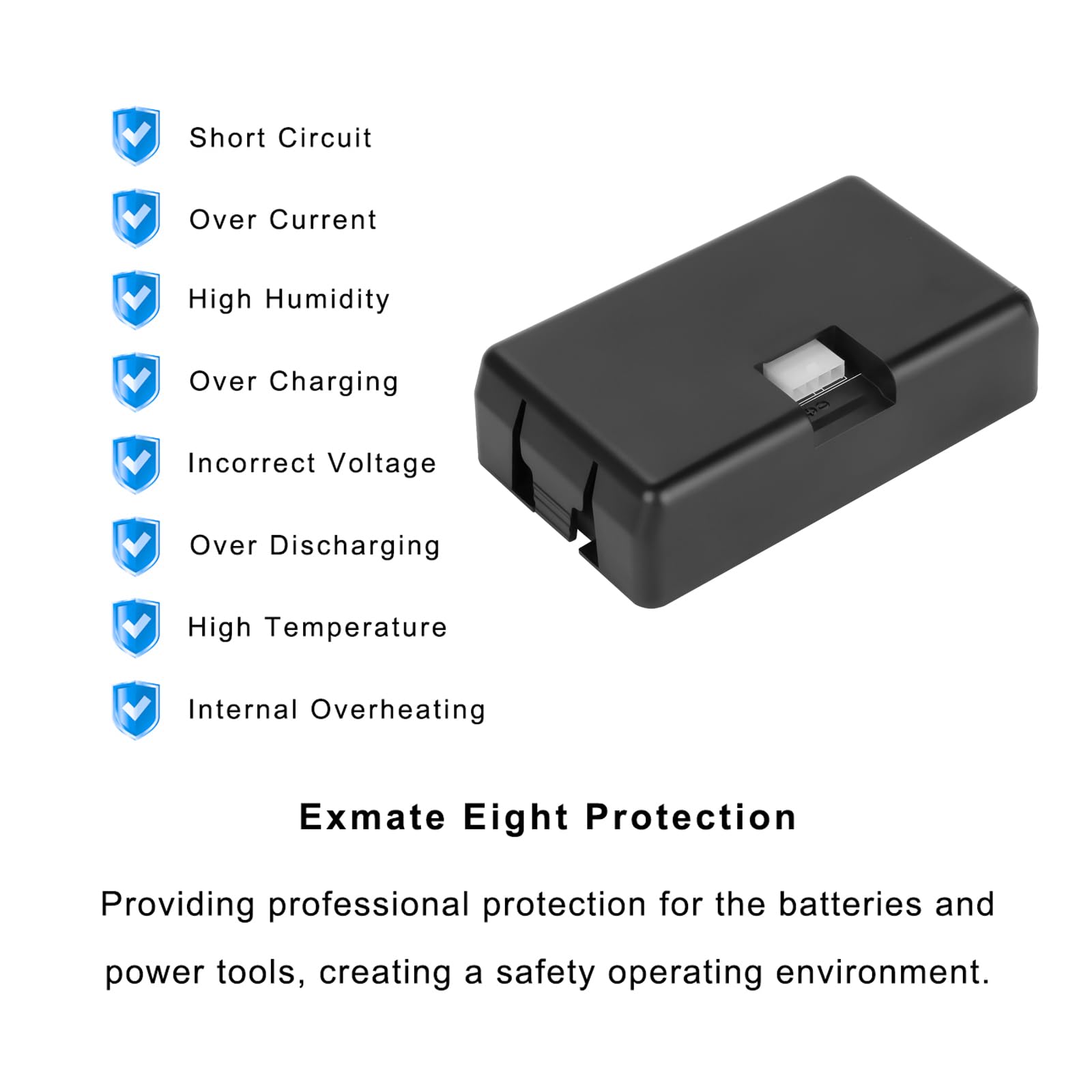 Exmate 18V 3000mAh Ersatz Akku für Gardena Sileno Minimo 250, Gardena Sileno City/Life, Husqvarna Automower 115H/305/310/315/315X (2020) Mähroboter Rasenmäher Akku