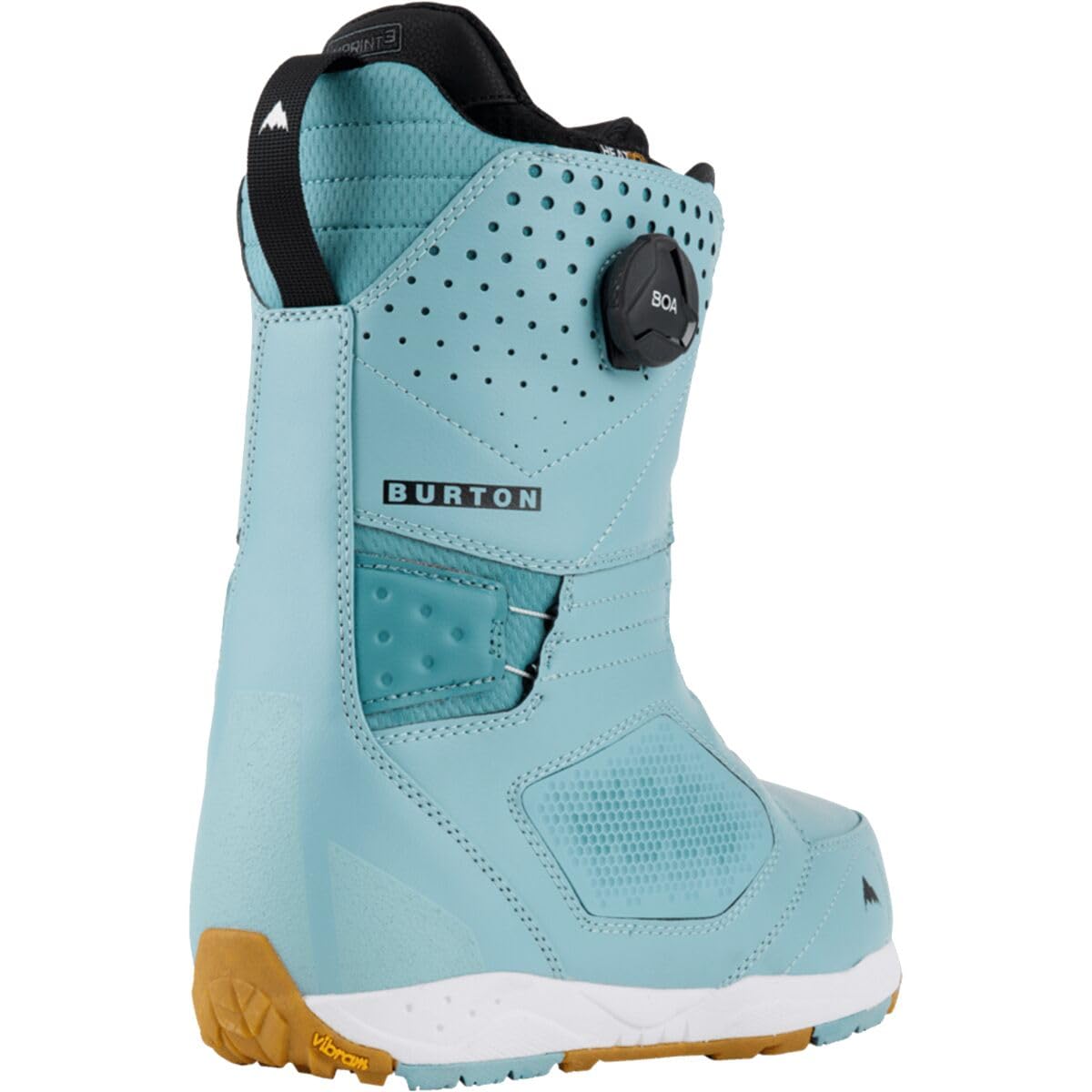 Burton Men's Photon Dual Boa Snowboard Boots (9.0, Rock Lichen