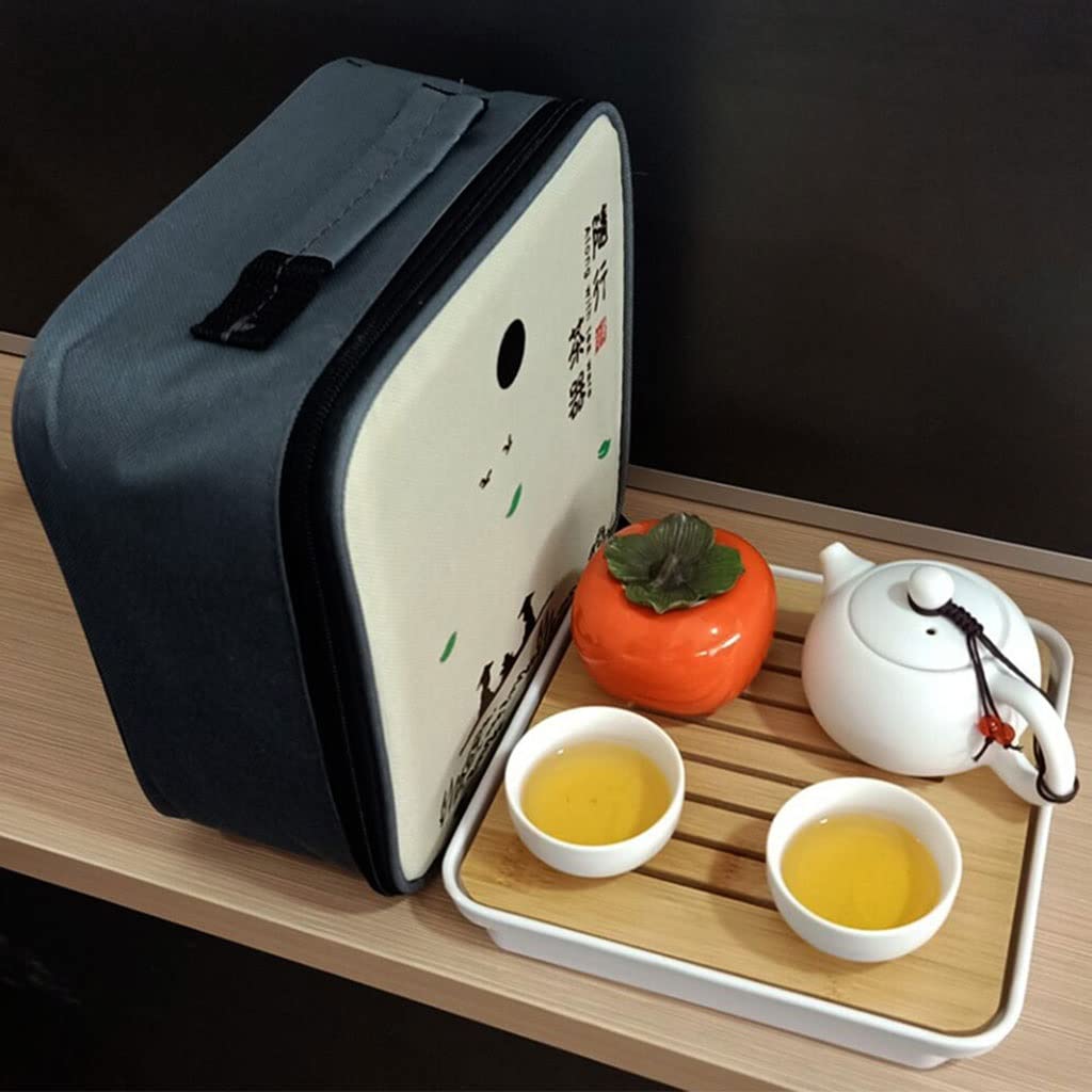 DFGHNBVC Chinese Gongfu Tea Tray Table Box With Water Storage For Kungfu Kung Fu Tea Set,Tea Serving Tray, Tea Set Tray For Living Room,D