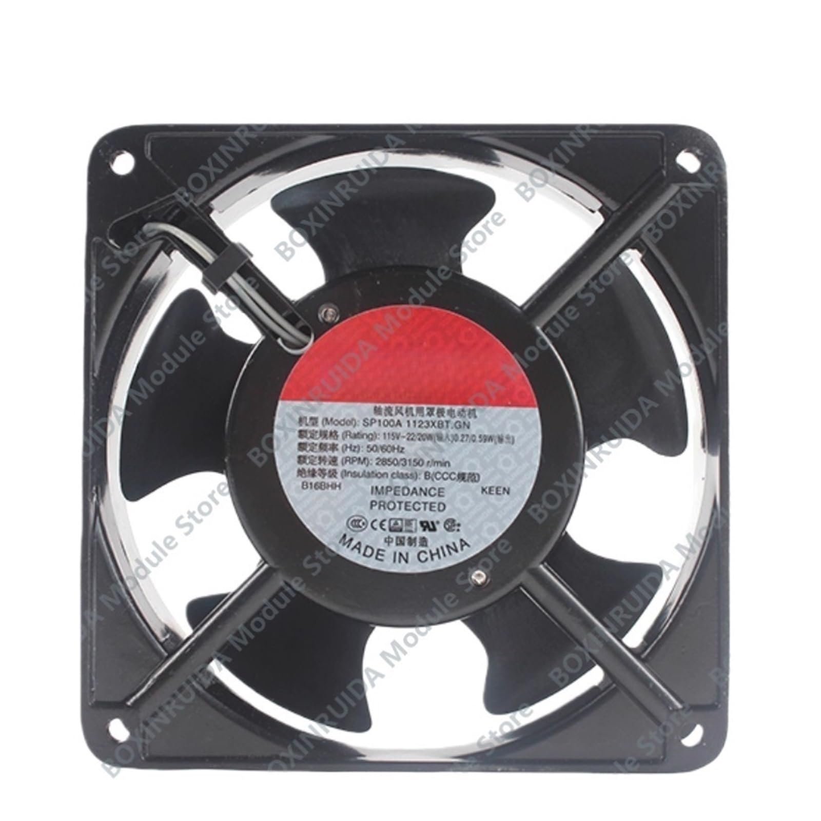 Ventilateur axial 2850 3150r min avec moteur haute longévité