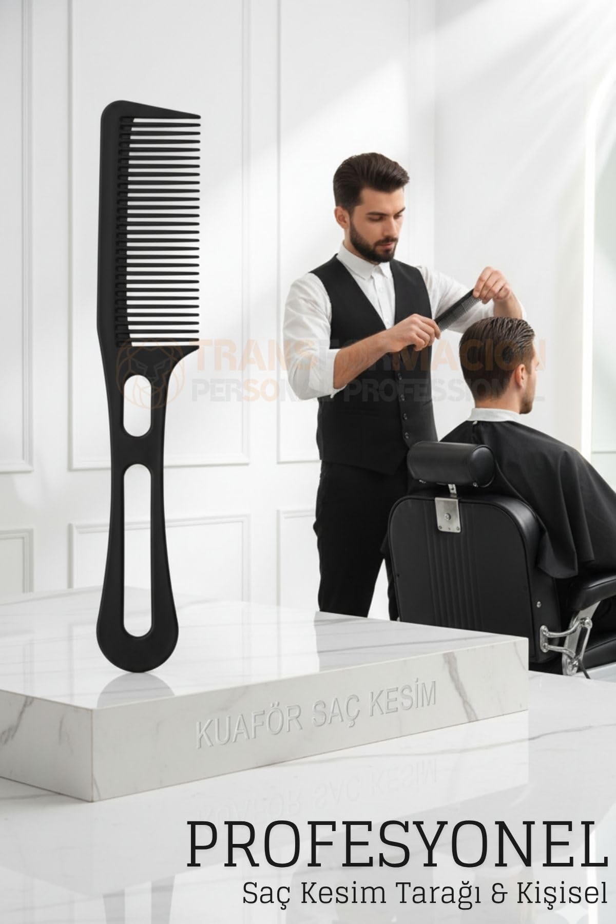 Transformacion Profesyonel Saç Kesim Tarağı, 7430000722384