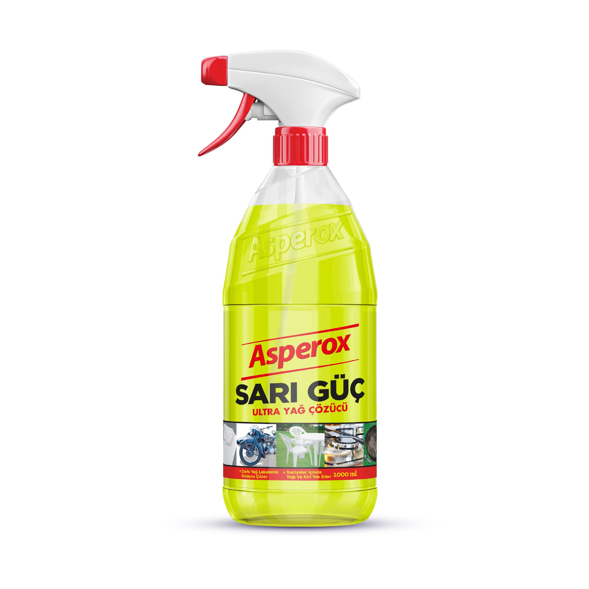 Asperox Sarı Güç Yağ Çözücü Sprey 1000 ml