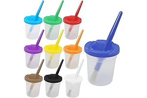 No-Spill Paint Cups for Budding Picassos
