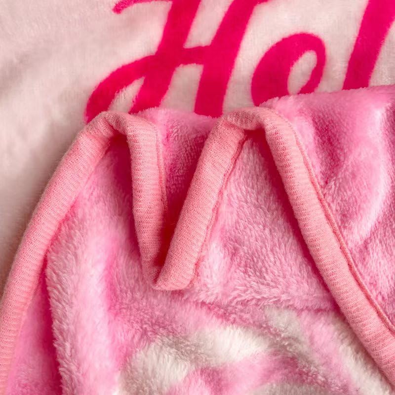 Miniatura 4 de Manta Kawaii de dibujos animados con gatos para niños y adultos, manta suave y acogedora de forro polar de franela, manta suave y cálida para sofá