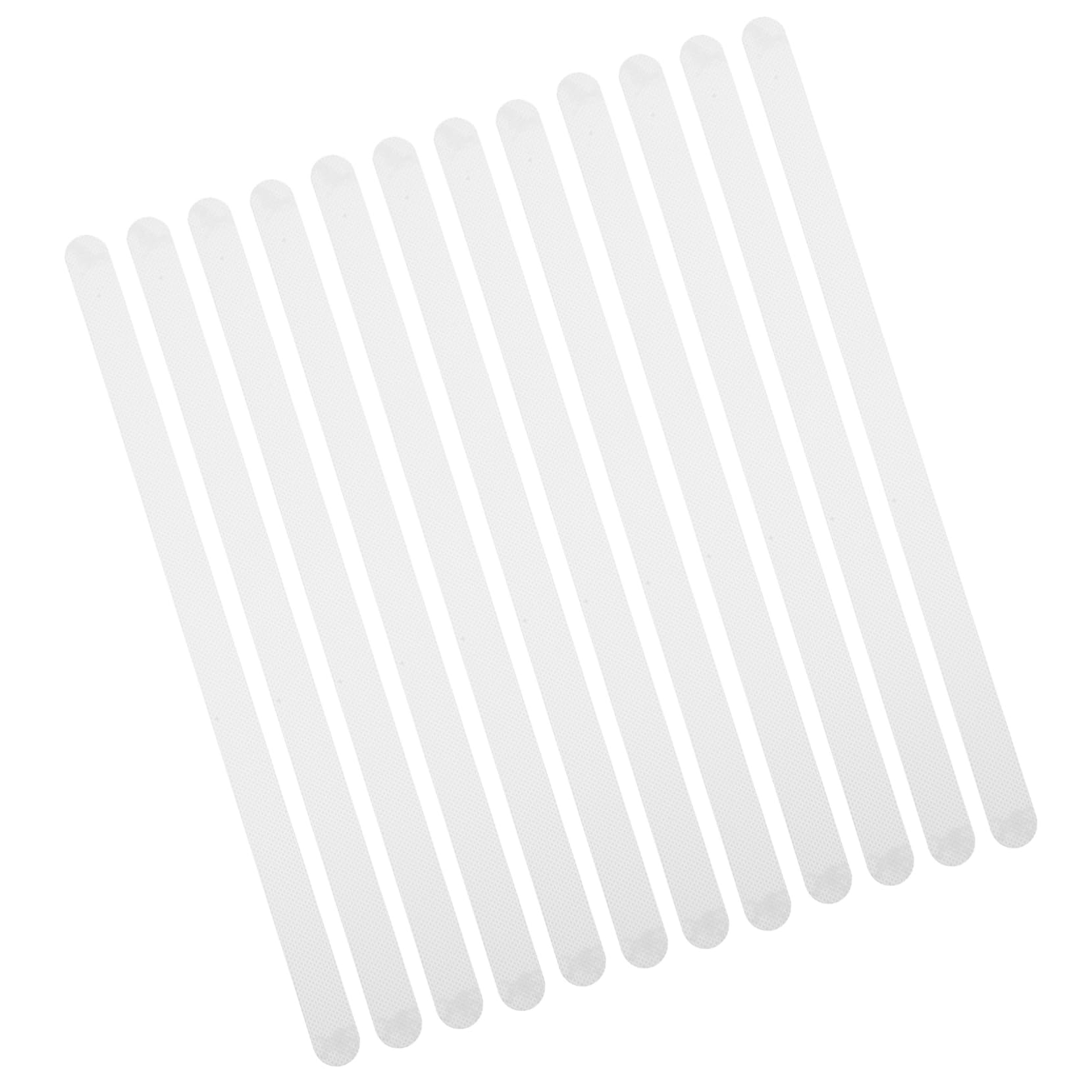 Cabilock 5 Sätze rutschfeste Aufkleber Klebesticker Stickers Aufkleber Poolsicherung Antirutsch Für Treppen Anti Slip Mat Treppenläufer Für Duschräume Morgen Weiß Stück * 5