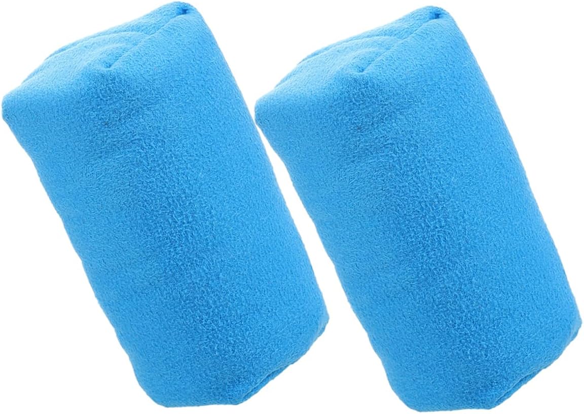 2pcs Tire Dressing Sponge Applicator Pads for Car Waxing and Detailing Multi Functional Buffing Sponge for Car Wash Interior and Wheel Maintenance Compact Design for and Storage