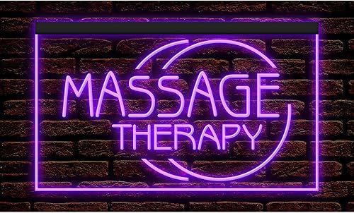 Miniatura 10 de 160035 - Letrero de neón con luz LED para salón de belleza y terapia de masaje (21.5 x 12 pulgadas, 16 colores por control remoto)
