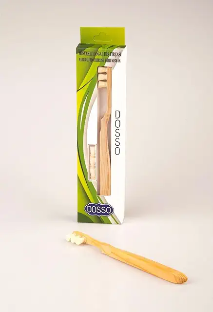 Brosse à Dents Miswak Traditionnelle avec Têtes de Rechange - Soins Dentaires Naturels
