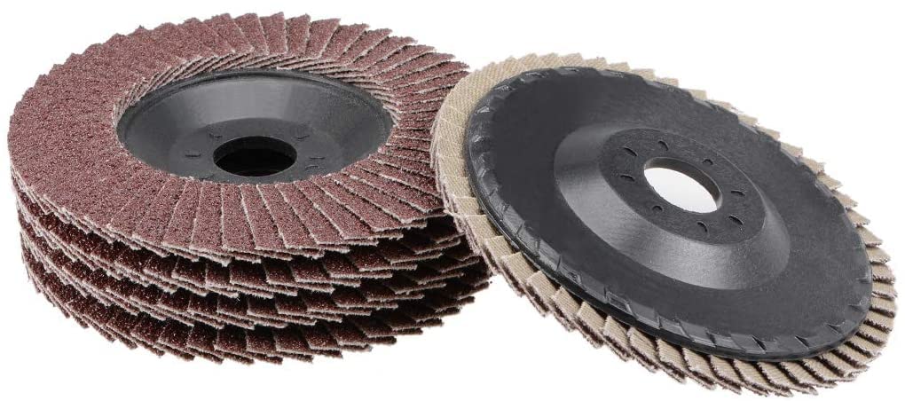 Fächerschleifscheiben 25mm 240er Körnung - 10 Stück Mit Dorn