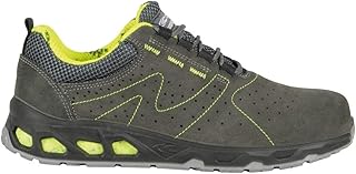 Cofra 73070-003.W38 UNIT S1 P SRC - Zapatos de seguridad, color gris/amarillo fluorescente, talla 38