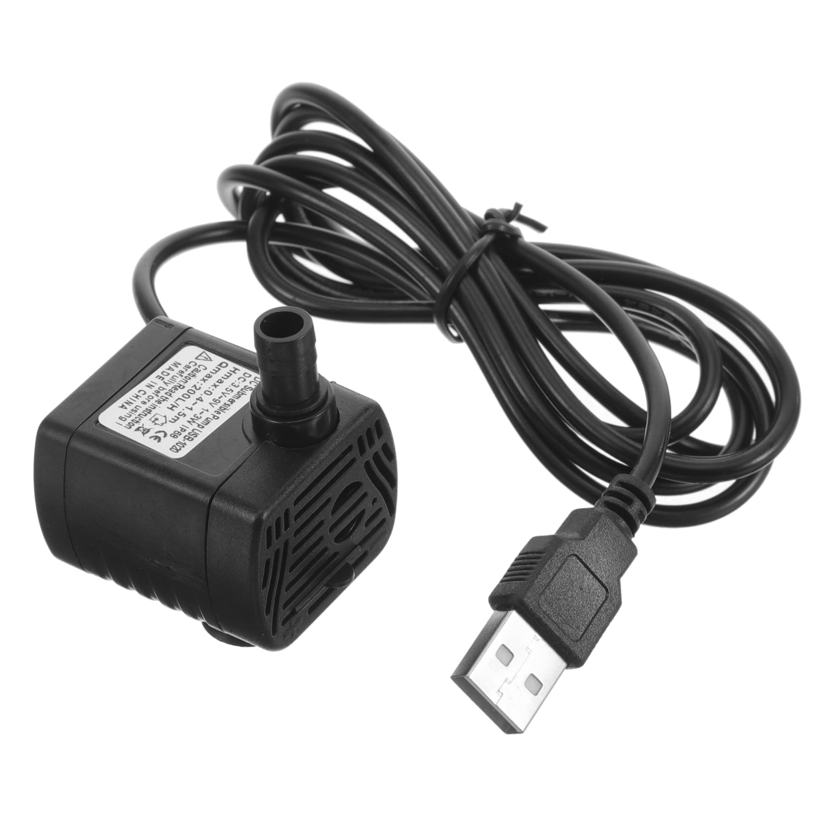 BESTonZON 5 Pezzi Pompa Sommergibile per Fontane Mini Elettropompa Silenziosa Adatta per Acquari Circolazione Dc Bassa Manutenzione e
