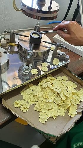 Miniatura 7 de RATREE 888 50 piezas de papel de morera hechas a mano con hortensias de 2 x 2 pulgadas, flores de papel de morera para álbumes de recortes, boda,