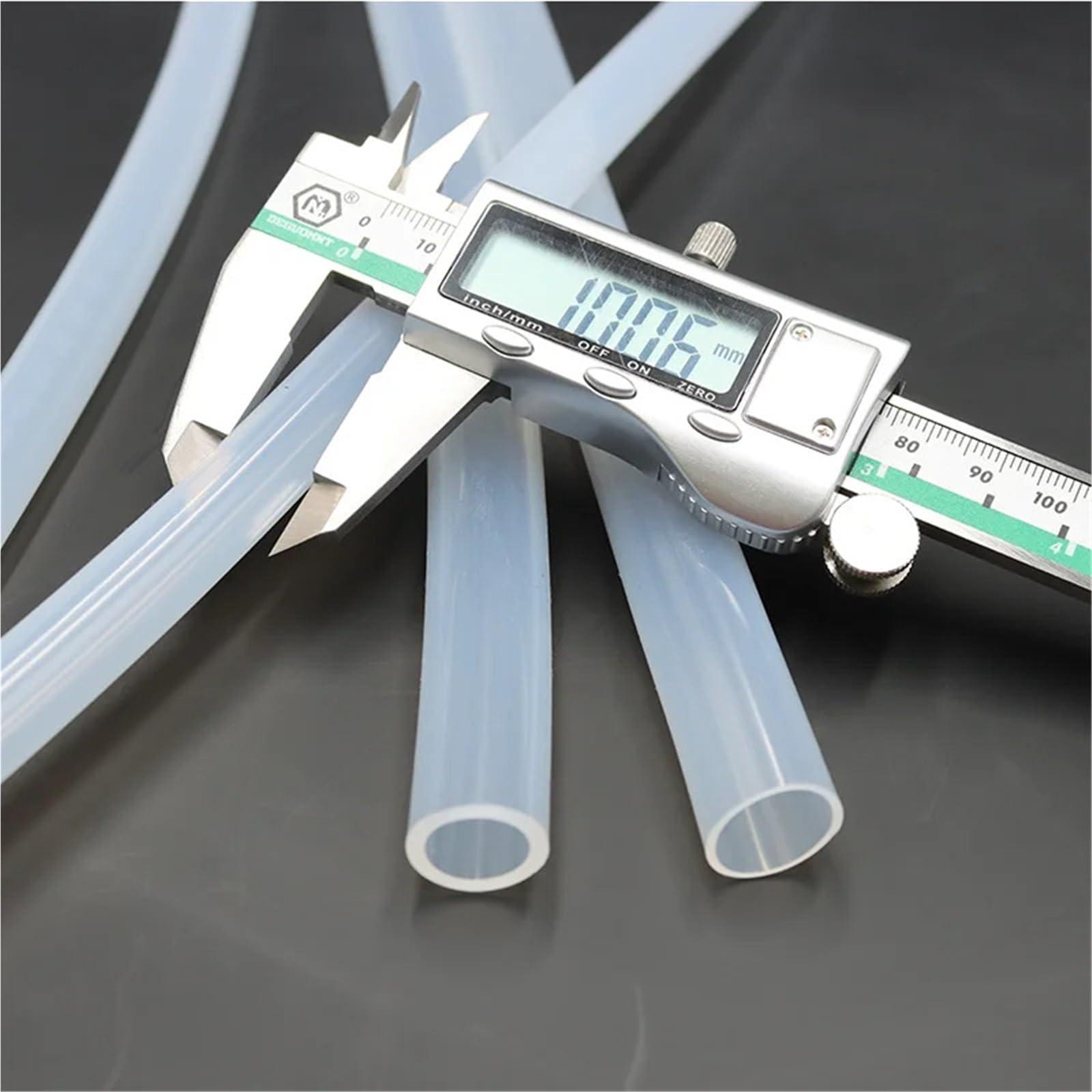 Transparent High Temperature Resistant | Silikonschlauch 2 4 6 7 8 10 12 mm flexible Weichwasser-Aquariumpumpe(5 Meter,D 8mm x OD 12mm)