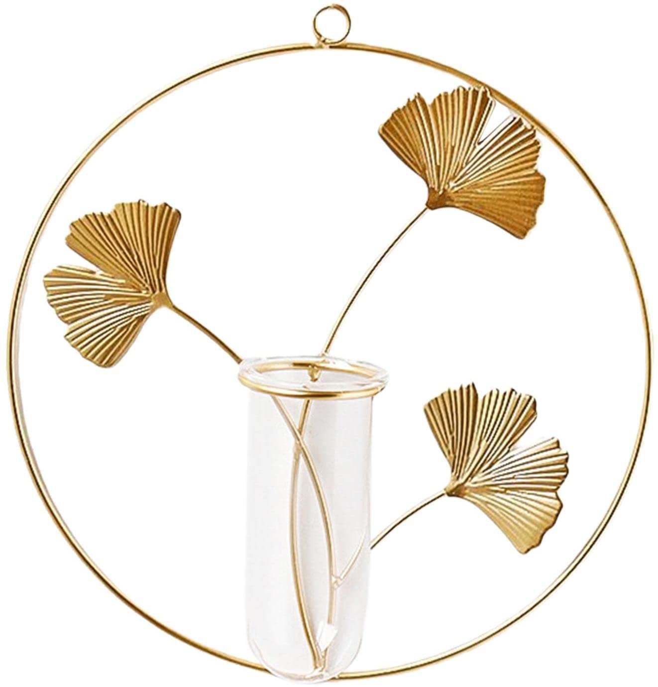 Vase hydroponique maison jardin suspendu rond en verre
