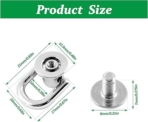 Miniatura 2 de Unlorspy Remaches de anillo D