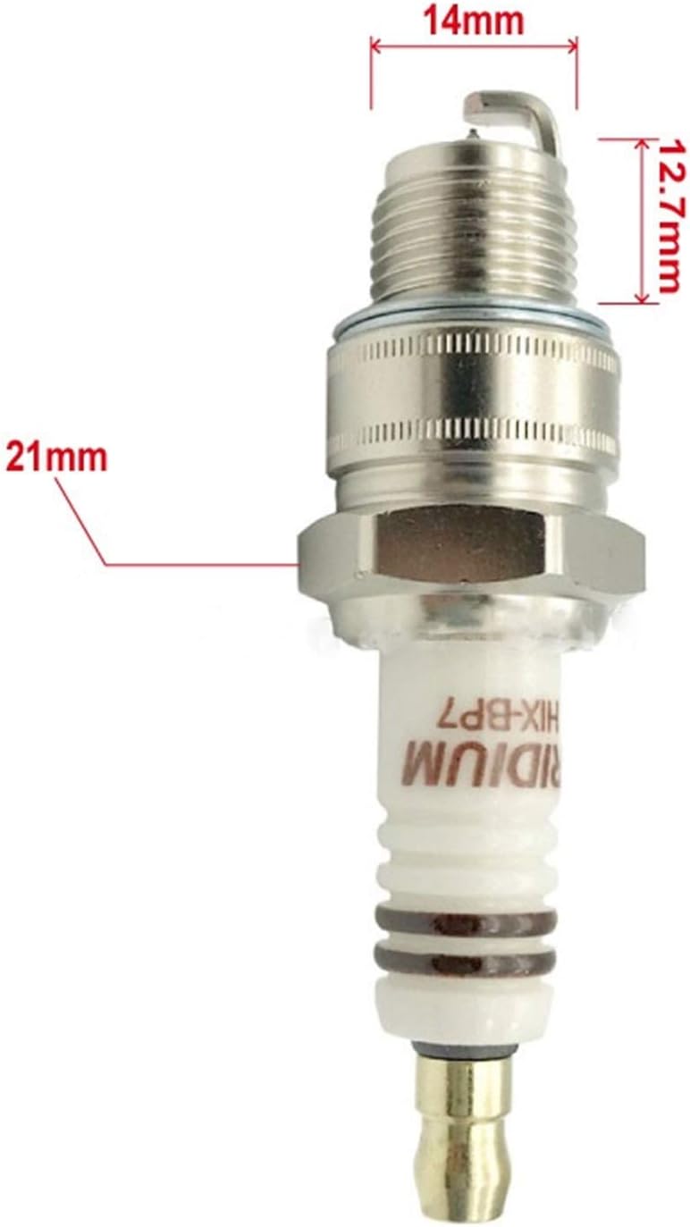 1PC Two Stroke Outboard Yacht Spark Plug HIX-BP7 For W7BC BR7HIX IWF22 W22FPU10 BP7HIX BPR7HIX BP7HS B7HS-10 BR7HS B6HS