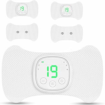 AB Muscle Stimulator: ABS Stimulator Electric Ab Stimulator for women men - EMS Ab Belt Trainer for abdominal arm- EMS Workout Equipment