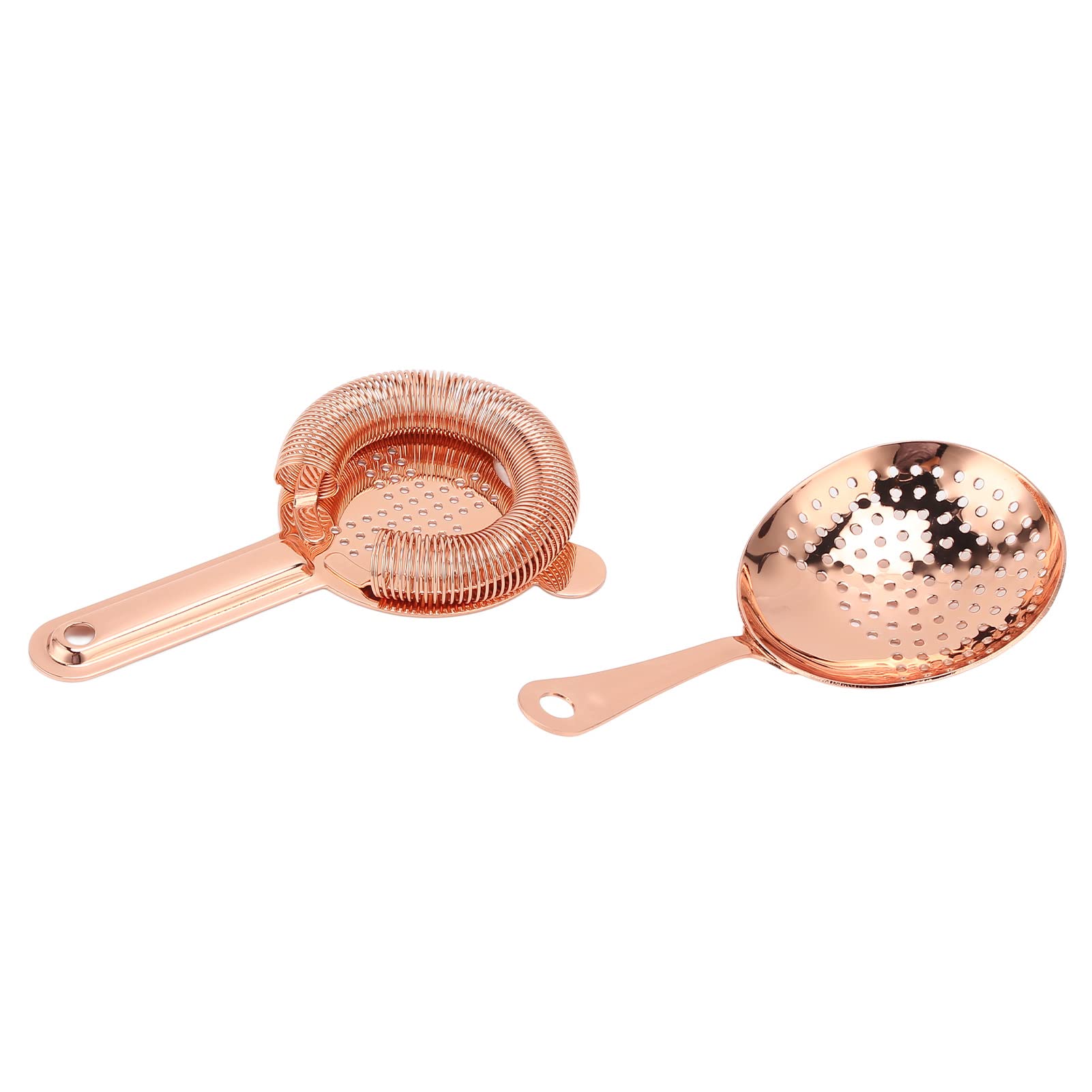 Cocoarm Coctelera de Acero Inoxidable, Kit de Barman, Juego de 11 Piezas de Utensilios de Bar con Colador de Cóctel, Buen Sellado, Vertido sin Goteo para Mezclar Bebidas en Fiestas en Casa (Oro