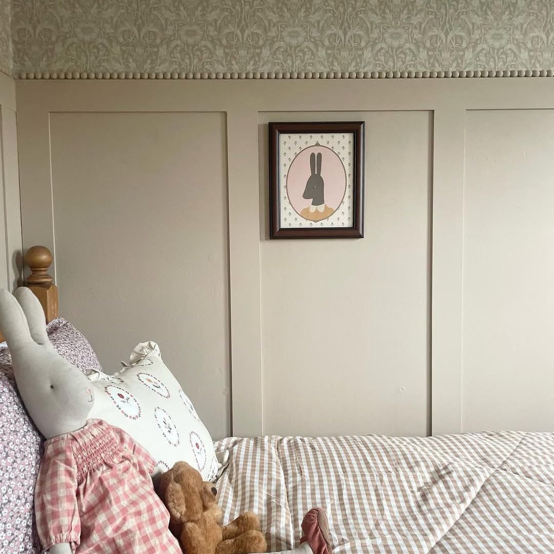 Panels By Sofia Paintable Shaker Wall Panelling Kit Full Wall - 8X2440x90x6mm Strips