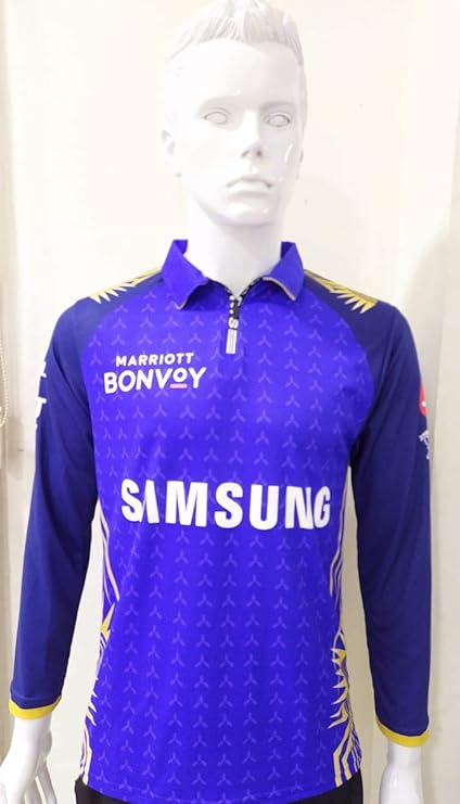 Mumbai indians full sleeve jersey Clearance