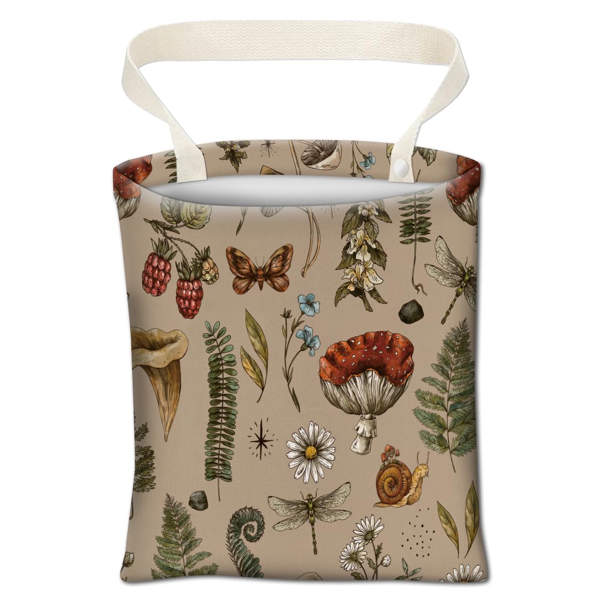 ABUIFDK Car Trash Can, Cute Car Trash Bag, Hanging Car Organizer and Storage Bag, Trash Bin for Car Accessories, Vehicle, Travelling, Camping Cute