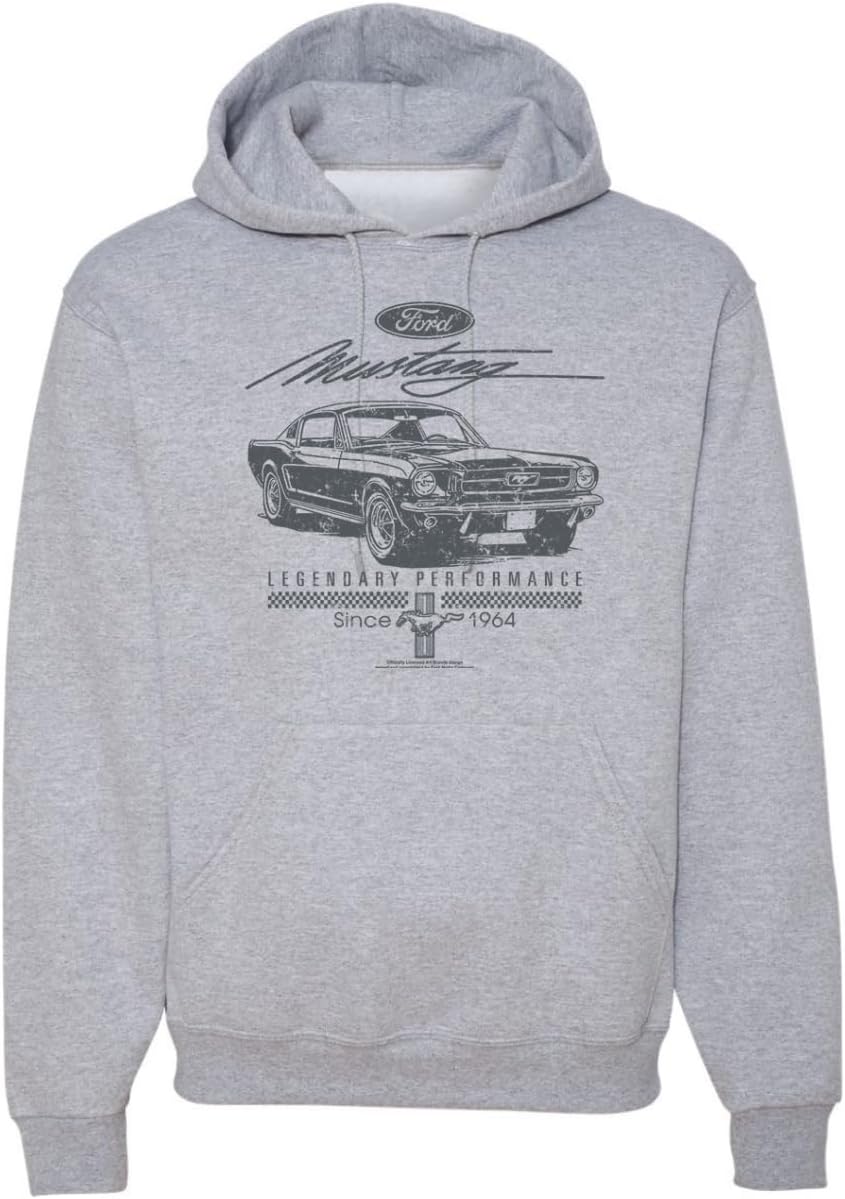 Wild Bobby Ford Mustang Legendary Performance Est 1964 | Retro Vintage Cars and Trucks Sweatshirt