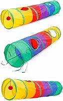 Brinquedo Interativo Para Gatos Pets Túnel Labirinto Colorido - NEXUS MARKET