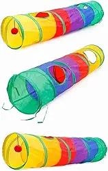 Brinquedo Interativo Para Gatos Pets Túnel Labirinto Colorido - NEXUS MARKET