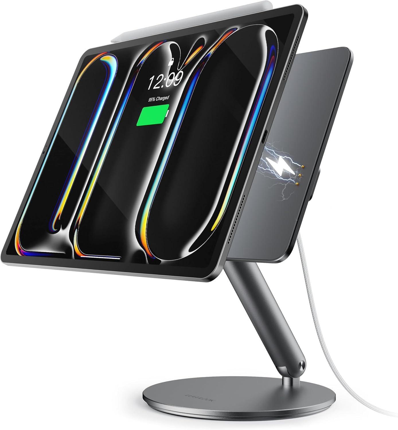 Amazon.co.jp: LULULOOK マグネット式ワイヤレス充電スタンド（iPad