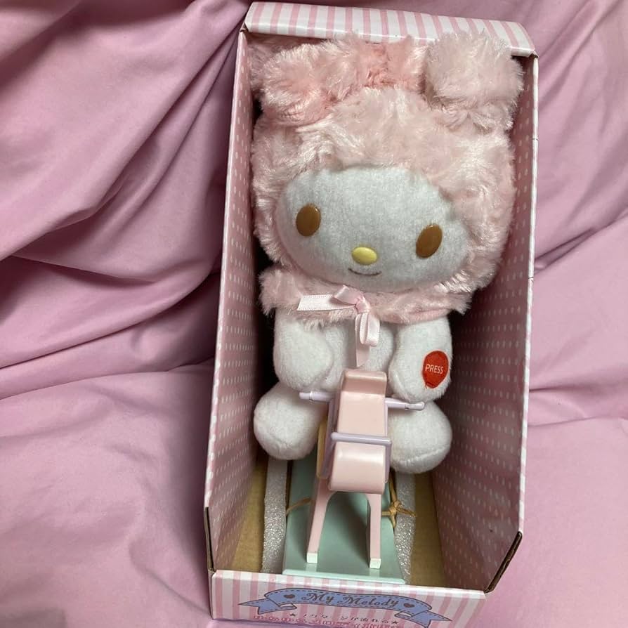マイメロ木馬ぬいぐるみゆらゆらメロディ木馬