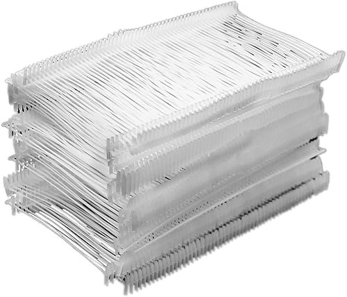 Dohia Sujetadores de pistola de etiquetado estándar de plástico de 2 pulgadas Ropa de ropa regular Etiqueta de precio Etiqueta de precio Accesorios