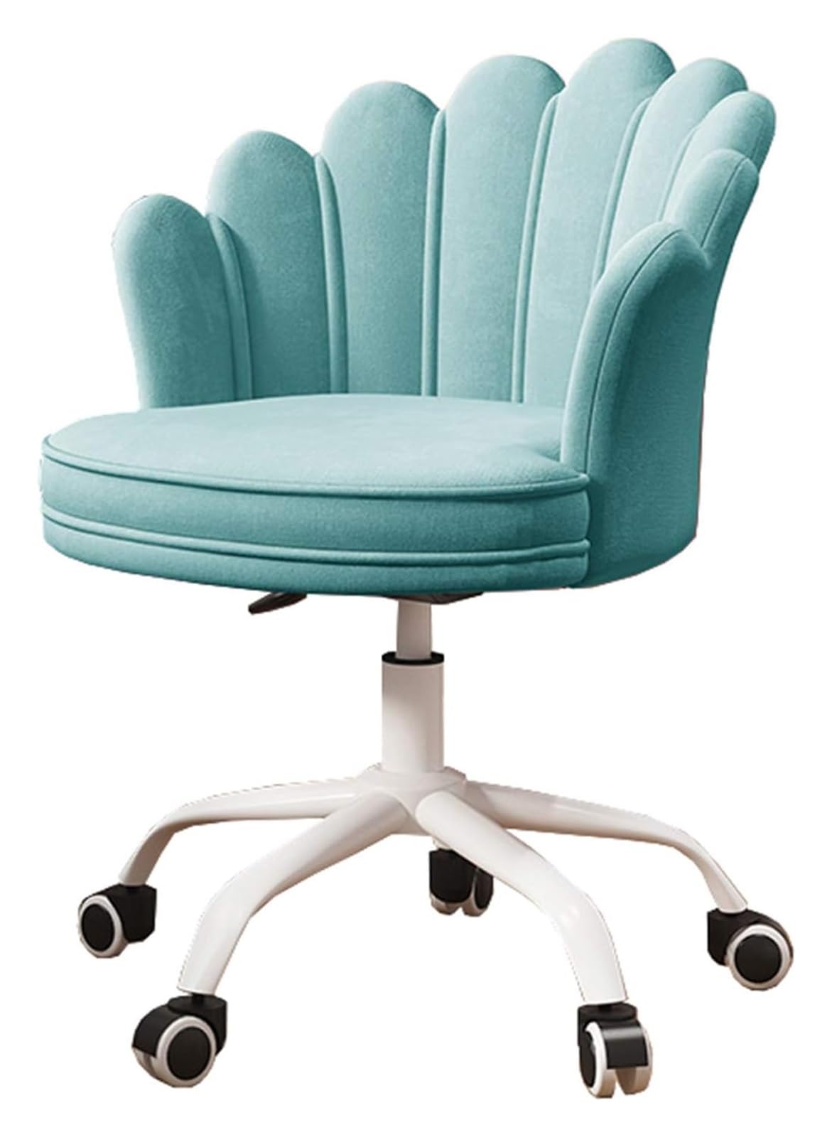 Chaise de bureau ergonomique bleue pour télétravail et sessions d'étude