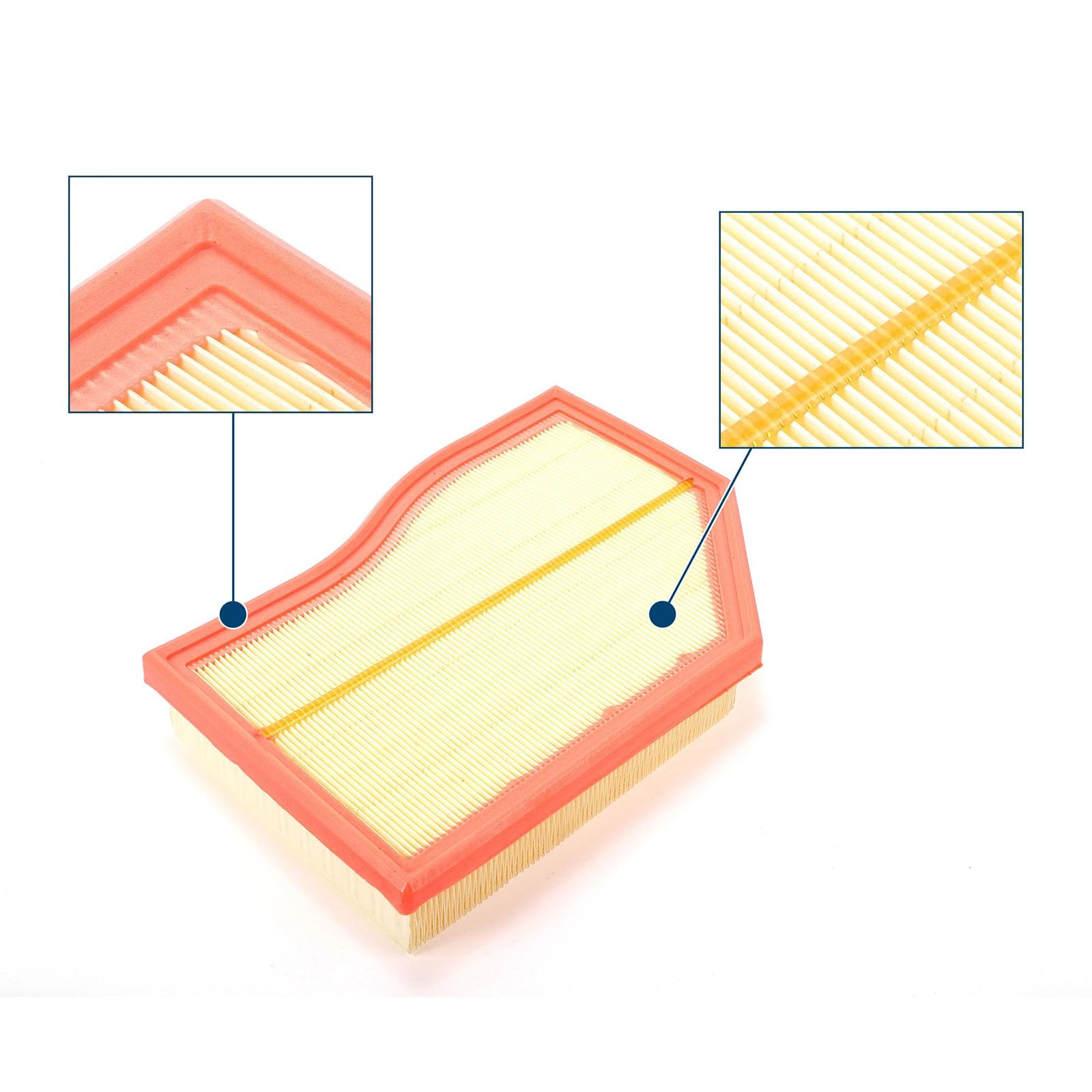 Filtro Aire para Mercedes-Benz GLB247 GLB200d 2.0L 2019-2024, 1 Filtro de Aire del motor/6540940204